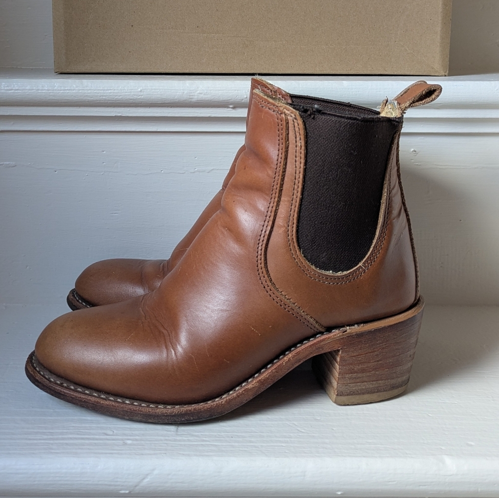 Red Wing Harriet Boot Cognac Size 7